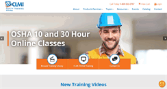 Desktop Screenshot of clmi-training.com